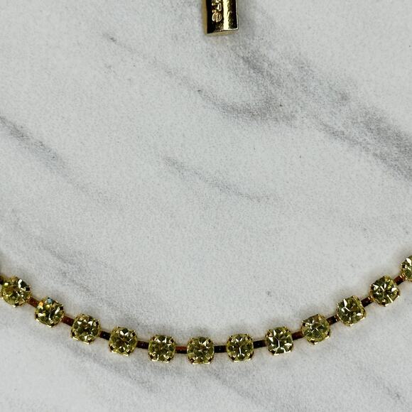 Liz Claiborne Rhinestone Gold Chain Link Belt Small/Medium (S/M) ✨ - Picture 11 of 14